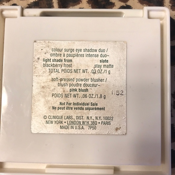 Small Clinique pallet. - Picture 4 of 4